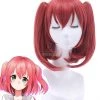 LoveLive!Sunshine!! Kurosawa Ruby Anime Cosplay Wigs Medium Red Hair