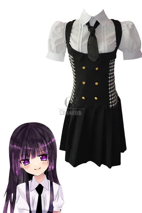 Inu x Boku SS Shirakiin Ririchiyo Uniform Cosplay Costume 1 Inu x Boku SS Shirakiin Ririchiyo Uniform Cosplay Costume