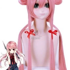 Gasai Yuno Long Pink Anime Cosplay Wigs