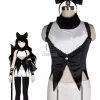 Blake Belladonna Female Black and White Costumes