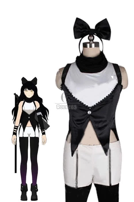 Blake Belladonna Female Black and White Costumes 1 Blake Belladonna Female Black and White Costumes