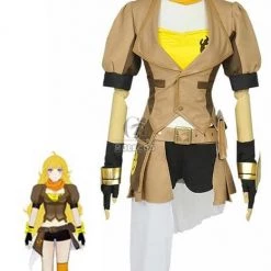 Yang Xiao Yellow Uniform Cosplay Costumes