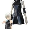 Fate/stay night Hollow Saber Black Dress Anime Cosplay Costumes