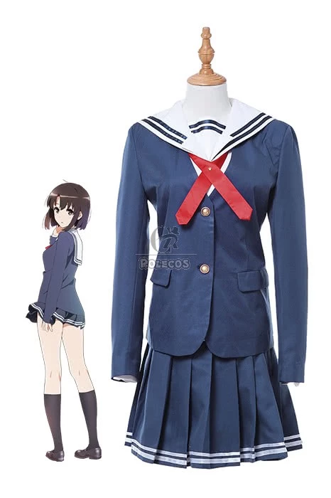 Anime Saenai Heroine no Sodatekata Megumi Katou Cospaly Costumes 1 Anime Saenai Heroine no Sodatekata Megumi Katou Cospaly Costumes