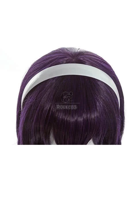 Saenai Heroine no Sodatekata Utaha Kasumigaoka Black Purple Long Straight Women Cosplay Wigs 5 Saenai Heroine no Sodatekata Utaha Kasumigaoka Black Purple Long Straight Women Cosplay Wigs - Image 5