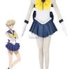 Sailor Moon Sailor Uranus Tenoh Haruka Fighting Uniform Cosplay Costume