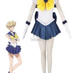 Sailor Moon Sailor Uranus Tenoh Haruka Fighting Uniform Cosplay Costume