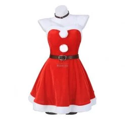 Seishun Buta Yarou wa Bunny Girl Senpai no Yume wo Minai Sakurajima Mai Bunny girl Christmas Cosplay Costume -Anime Costumes store online sakurajima mai bunny girl christmas cosplay costume2