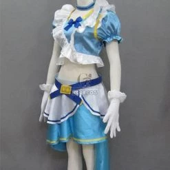 Love Live! Music start!! Sonoda Umi Dress Cosplay Costume 6 Love Live! Music start!! Sonoda Umi Dress Cosplay Costume -Anime Costumes store online sc 821