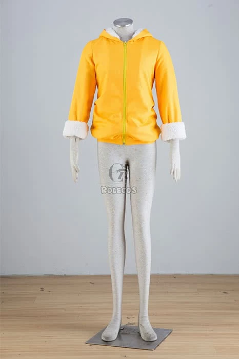 Love Live! Kousaka Honoka Yellow Coat Cosplay Costumes 1 Love Live! Kousaka Honoka Yellow Coat Cosplay Costumes