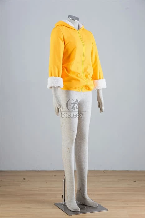 Love Live! Kousaka Honoka Yellow Coat Cosplay Costumes 2 Love Live! Kousaka Honoka Yellow Coat Cosplay Costumes - Image 2