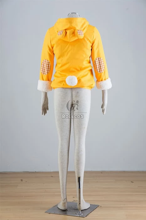 Love Live! Kousaka Honoka Yellow Coat Cosplay Costumes 4 Love Live! Kousaka Honoka Yellow Coat Cosplay Costumes - Image 4