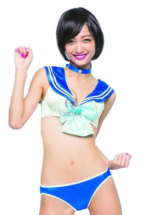 Sailor Moon Cosplay Costumes Bikini Free Size Sexy Swimwear 2 Sailor Moon Cosplay Costumes Bikini Free Size Sexy Swimwear - Image 2