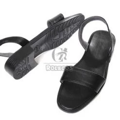 Fairy Tail Anime Natsu Dragneel Black Cosplay Shoes -Anime Costumes store online se375a 44 6 fairy tail anime natsu dragneel black cosplay shoes