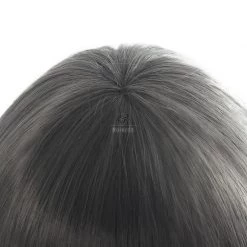 Seishun Buta Yarou wa Bunny Girl Senpai no Yume wo Minai Sakurajima Mai Dark Gray Long Cosplay Wigs -Anime Costumes store online seishun buta yarou wa bunny girl senpai no yume wo minai sakurajima mai dark gray long cosplay wigs 3 1