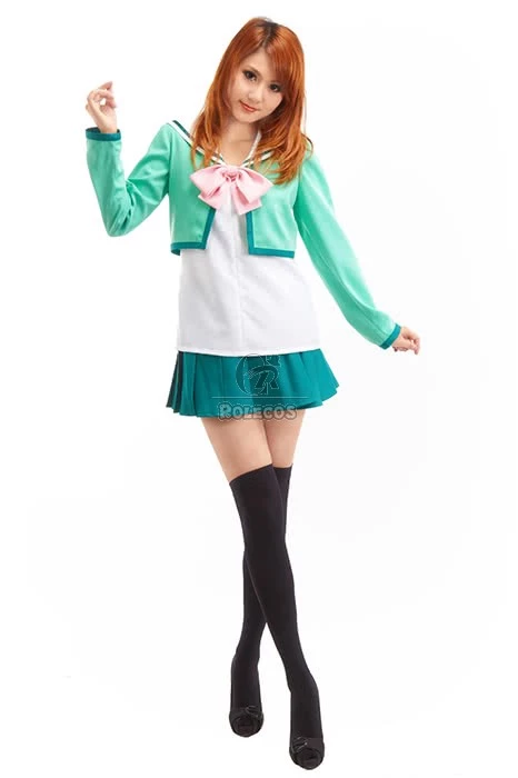 The Prince of Tenni Seigaku Girls Winter School Uniform Cosplay Costume 1 The Prince of Tenni Seigaku Girls Winter School Uniform Cosplay Costume