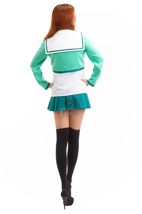 The Prince of Tenni Seigaku Girls Winter School Uniform Cosplay Costume 3 The Prince of Tenni Seigaku Girls Winter School Uniform Cosplay Costume - Image 3