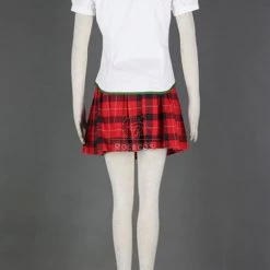 Makinami Mari Illustrious Shool Uniform Cosplay Costume -Anime Costumes store online sg16 5
