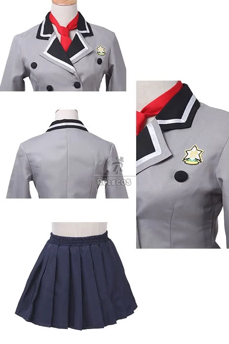 Shimoneta: A Boring World Where the Concept of Dirty Jokes Doesn't Exist Anna Nishikinomiya anime cosplay costumes 6 Shimoneta: A Boring World Where the Concept of Dirty Jokes Doesn't Exist Anna Nishikinomiya anime cosplay costumes - Image 6
