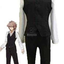 Fate/Apocrypha Sieg Black and White Uniform Cloth Anime Cosplay Costumes