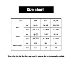 FATE FGO Abigail Williams Summer White Swimsuit Cosplay Costume -Anime Costumes store online size chart 2 10