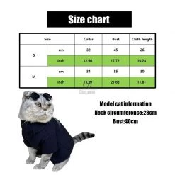 Jujutsu Kaisen Gojou Satoru Cat Costumer Headgear Glasses Cosplay -Anime Costumes store online size chart 4 13