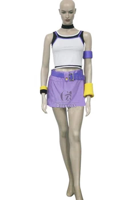 Kingdom Hearts 1 Kairi Cosplay Costume With Cool Design 1 Kingdom Hearts 1 Kairi Cosplay Costume With Cool Design