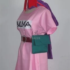 Dragon Ball Z Bulma Anime Cosplay Costumes -Anime Costumes store online sm 514