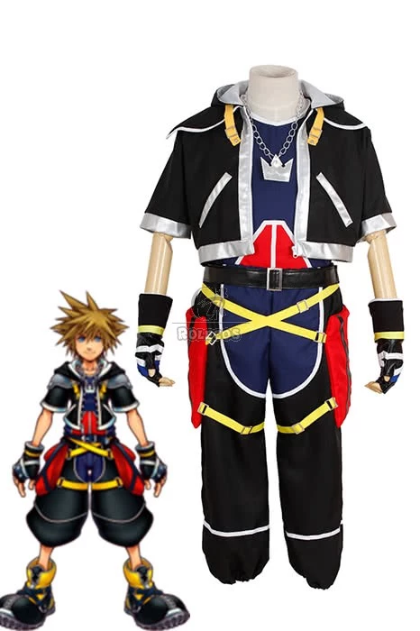 Kingdom Hearts Cosplay Costume - Sora 3th Ver 1 Kingdom Hearts Cosplay Costume - Sora 3th Ver