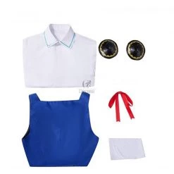 SPY×FAMILY Forger Anya Blue Uniform Daily Cosplay Costume -Anime Costumes store online spy family anya forger cosplay costume6