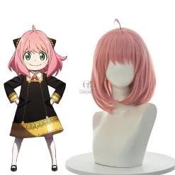 SPY×FAMILY Forger Anya Pink Cosplay Wigs