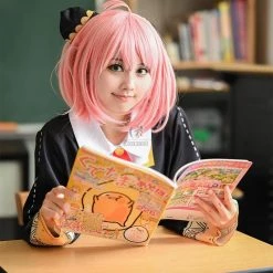SPY×FAMILY Forger Anya Cosplay Costume -Anime Costumes store online spy family forger anya cosplay costume 1