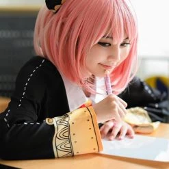 SPY×FAMILY Forger Anya Cosplay Costume -Anime Costumes store online spy family forger anya cosplay costume 2