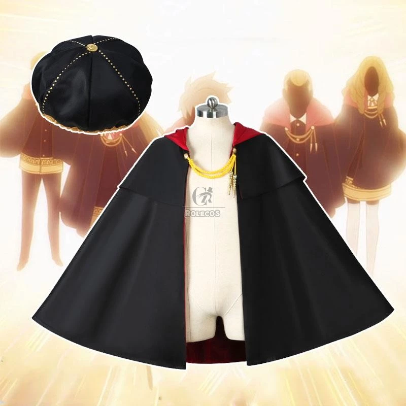 SPY×FAMILY Forger Anya Damian Uniform Cape Hat Cosplay Costume
