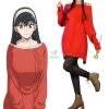 SPY×FAMILY Forger Red Dress Daily Cosplay Costume
