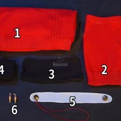 SPY×FAMILY Forger Red Dress Daily Cosplay Costume -Anime Costumes store online spy family forger red dress daily cosplay costume9