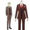 SPY×FAMILY Twilight Loid Forger Brown Suit Cosplay Costume