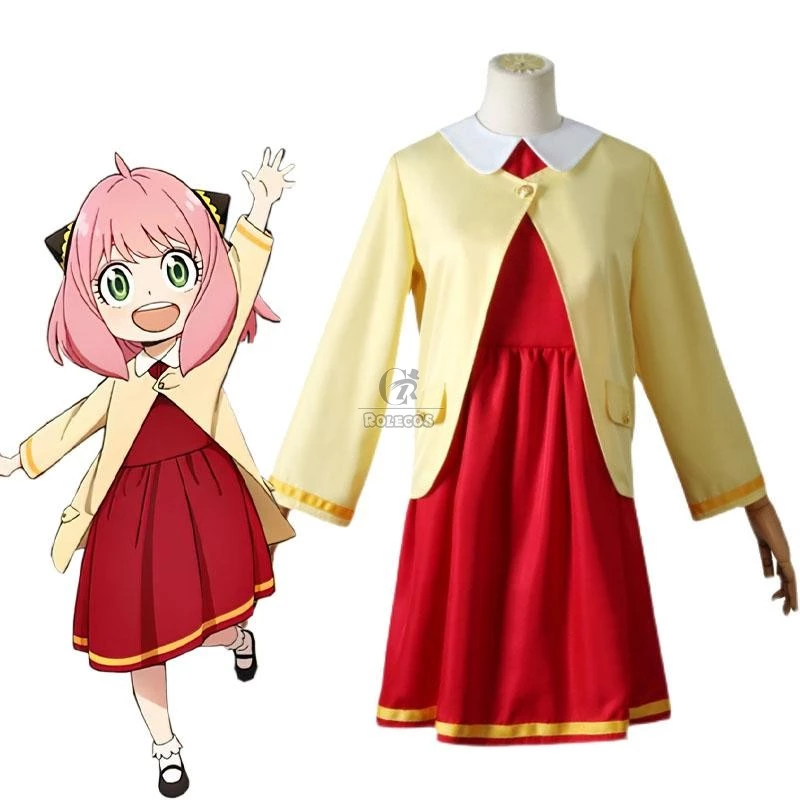 SPY×FAMILY Anya Forger Outing Cosplay Costume