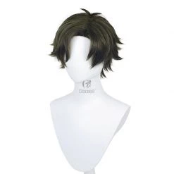 SPY x FAMILY Damian Short Dark Green Cosplay Wigs -Anime Costumes store online spy x family damian cosplay wigs3