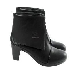 Steins;Gate 0 Kurisu Makise Black Cosplay Shoes 10 Steins;Gate 0 Kurisu Makise Black Cosplay Shoes -Anime Costumes store online steins gate 0 kurisu makise black cosplay shoes 1 1