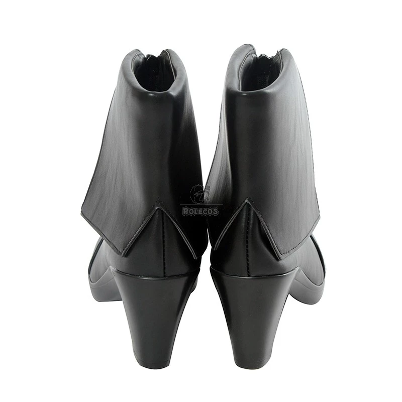 Steins;Gate 0 Kurisu Makise Black Cosplay Shoes 6 Steins;Gate 0 Kurisu Makise Black Cosplay Shoes - Image 6