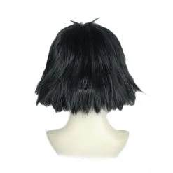 STEINS;GATE 0 Shiina Mayuri Short Black Cosplay Wig 7 STEINS;GATE 0 Shiina Mayuri Short Black Cosplay Wig -Anime Costumes store online steins gate 0 shiina mayuri short black cosplay wig 1