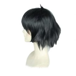 STEINS;GATE 0 Shiina Mayuri Short Black Cosplay Wig 6 STEINS;GATE 0 Shiina Mayuri Short Black Cosplay Wig -Anime Costumes store online steins gate 0 shiina mayuri short black cosplay wig 4