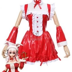Super Sonico the Animation Sonico Christmas Ver. Cosplay Costumes