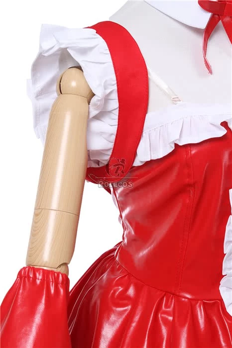 Super Sonico the Animation Sonico Christmas Ver. Cosplay Costumes 9 Super Sonico the Animation Sonico Christmas Ver. Cosplay Costumes - Image 9