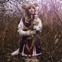 The Rising of the Shield Hero Raphtalia Brown Long Cosplay Wigs -Anime Costumes store online tate no yuusha no nariagari raphtalia brown long cosplay wigs