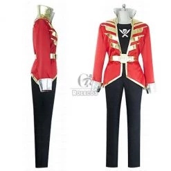 Kaizoku Sentai Gokaiger Red Cosplay Costume
