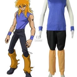 Saint Seiya Soul of Gold Bronze Saints Cygnus Hyoga cosplay costume