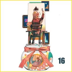 Toilet-Bound Hanako-kun Double Flash Badge & Coloured Paper 8 Style -Anime Costumes store online toilet bound hanako kun double flash badge coloured paper 8 style16