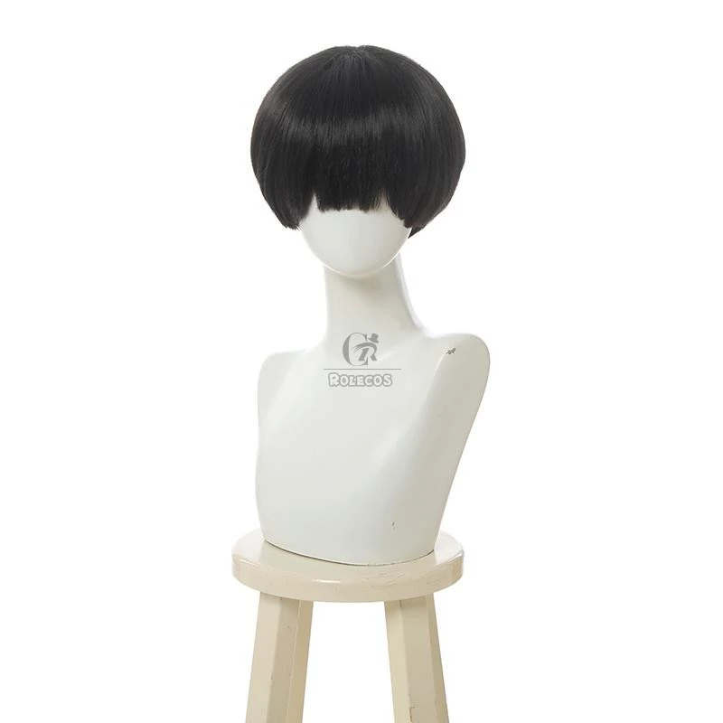 Toilet-Bound Hanako-kun Hanako-kun Black Short Wigs 2 Toilet-Bound Hanako-kun Hanako-kun Black Short Wigs - Image 2